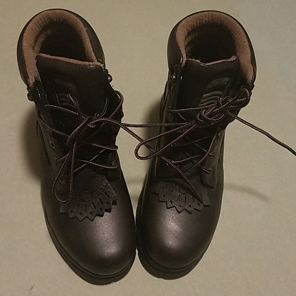 Timberland PRO Steel Toe Black Leather Boots